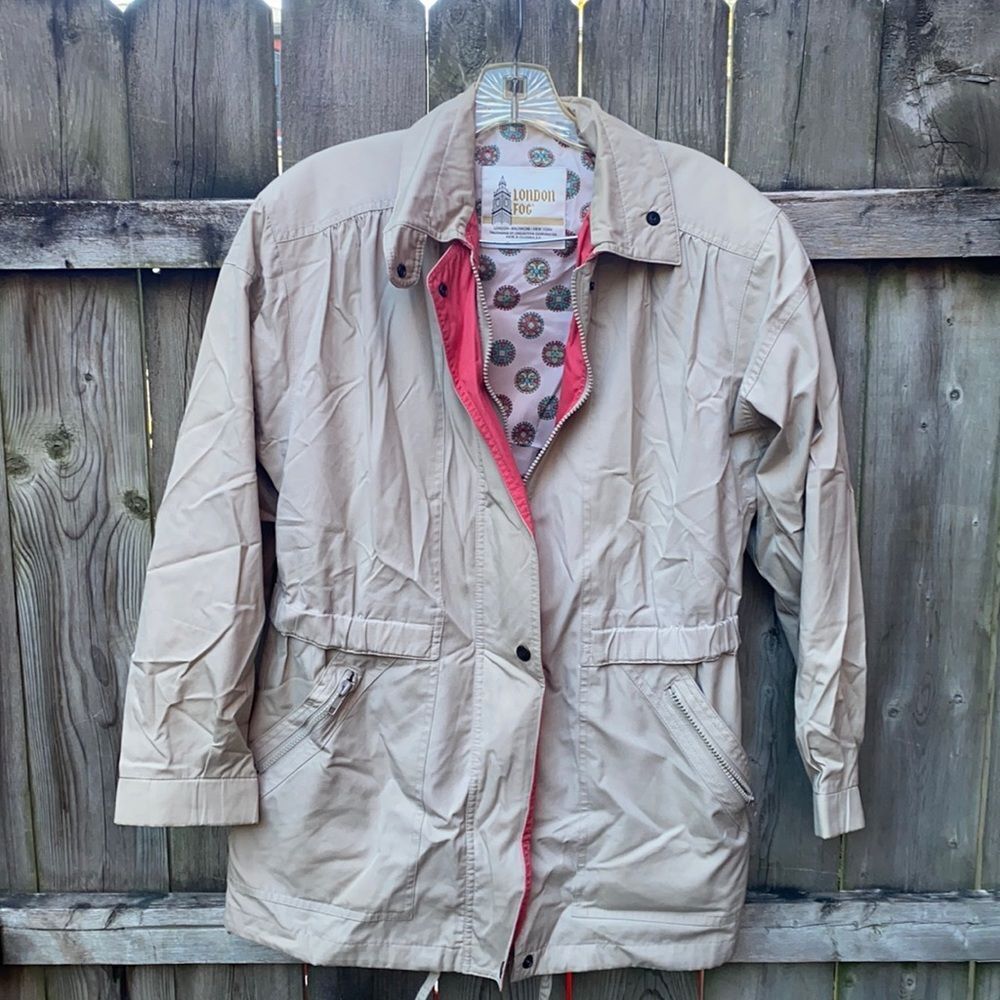 London Fog tan jacket sz. S